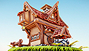 <br>Handpainted <br>Old Houses <br> on Sketchfab 